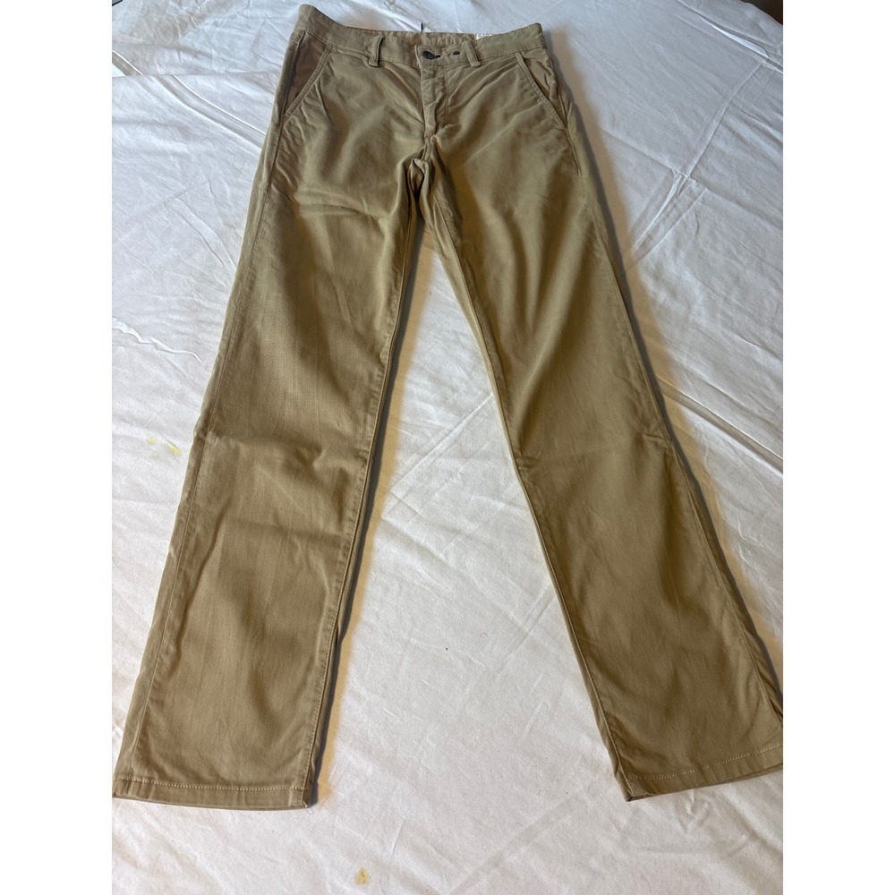 Rag Bone  Chino Pants Mens 28x29 Khaki Tan Straight Leg Twill Trousers